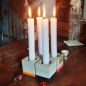 Preview: Block4 Advent wreath / Advent candle stick