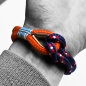 Preview: Ampuria - Design by You - Hand rigged bracelet, customizable-  Design by You - Handgetakeltes Armband zum Selbstgestalten