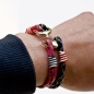 Preview: Omaha  - Design by You - Handgetakeltes Armband zum Selbstgestalten