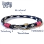 Preview: Brighton - Design by You - Handgetakeltes Armband zum Selbstgestalten