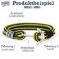 Preview: Bondi - Design by You - Handgetakeltes Armband zum Selbstgestalten