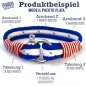 Preview: Puerto Plata - Design by You - Handgetakeltes Armband zum Selbstgestalten