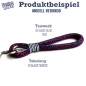 Preview: Redondo - Hand-rigged key chain made of sailing rope 8 mm