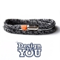 Preview: Anjuna - Design by You - Handgetakeltes Armband zum Selbstgestalten