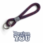 Preview: 4 Redondo - Hand-rigged Key Chain, Sailing Rope 8 mm - customizable