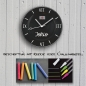 Preview: Black Board - Wall Clock