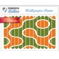 Preview: Wallpaper Maze Green-Orange