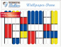 Preview: Wallpaper Mondrian