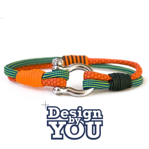 Cabarete - Design by You - Handgetakeltes Armband zum Selbstgestalten