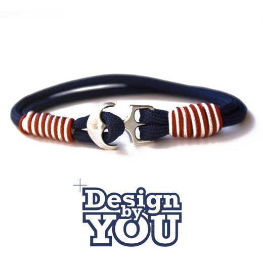 Daytona - - Design by You - Handgetakeltes Armband zum Selbstgestalten