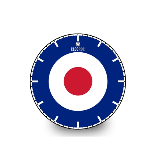 Clock Face Small `RAF Blue`