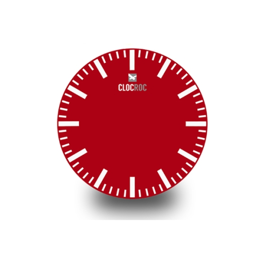 Clock Face Small for Clocroc `Station Red`  Aviation