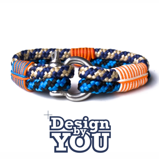 Booby Kay- Design by You - Handgetakeltes Armband zum Selbstgestalten