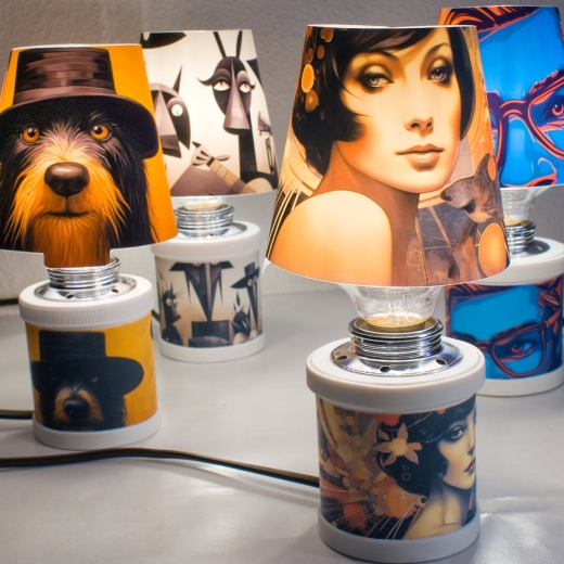 Designerlampe selbst gestalten