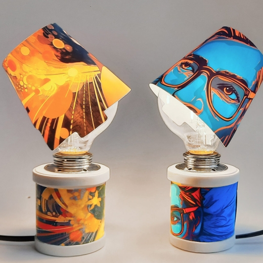 Designerlampe selbst gestalten