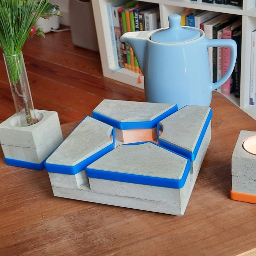 Stoobie Concrete Coffe / Tea Warmer