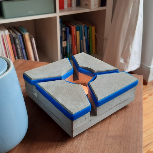 Stoobie Concrete Coffe / Tea Warmer