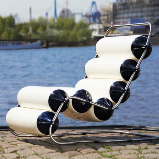 Swing-Air Cantilever Chair for In- and Outdoors