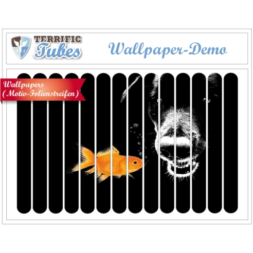 terrific-tubes wallpaper dog fish