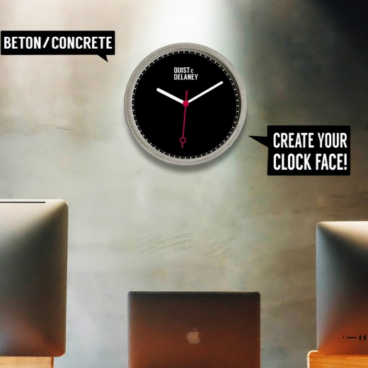 Clocroc Wall Clock Concrete