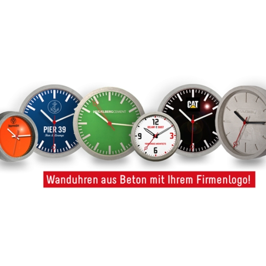 Print Option -  Your logo printed on the clock face