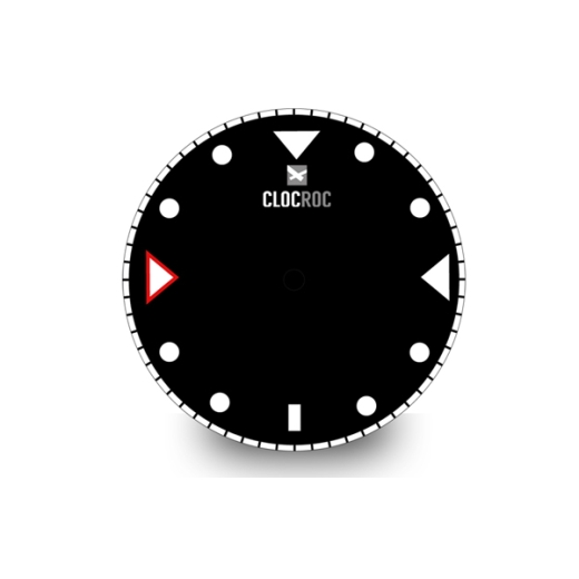 Clock Face Small for Clocroc Aviation Small & Submarine Small