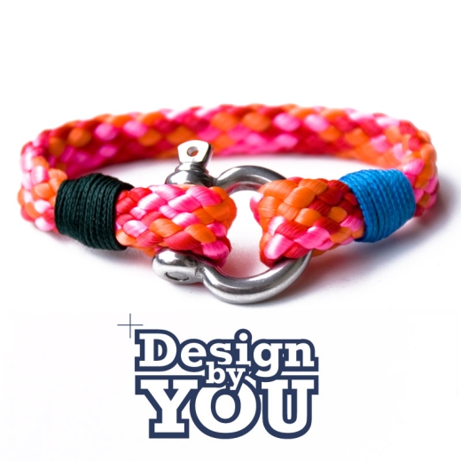 Salinas  - Design by You - Handgetakeltes Armband zum Selbstgestalten