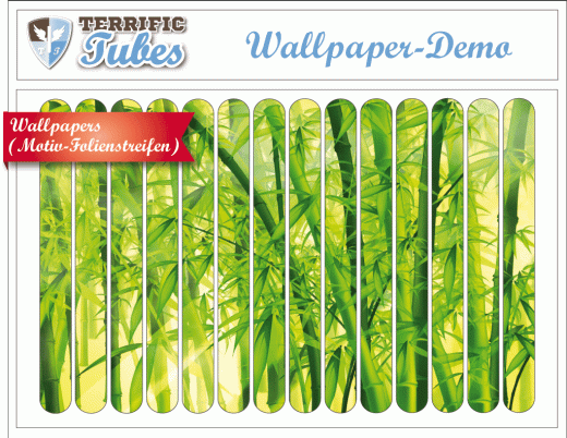 Wallpaper Spring Bamboo