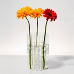 Vase-Set `Lilly` (16 Glass Tubes & 32 Clips)