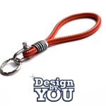 2 Mazunte - Hand-rigged Key Chain, Sailing Rope 6 mm - customizable